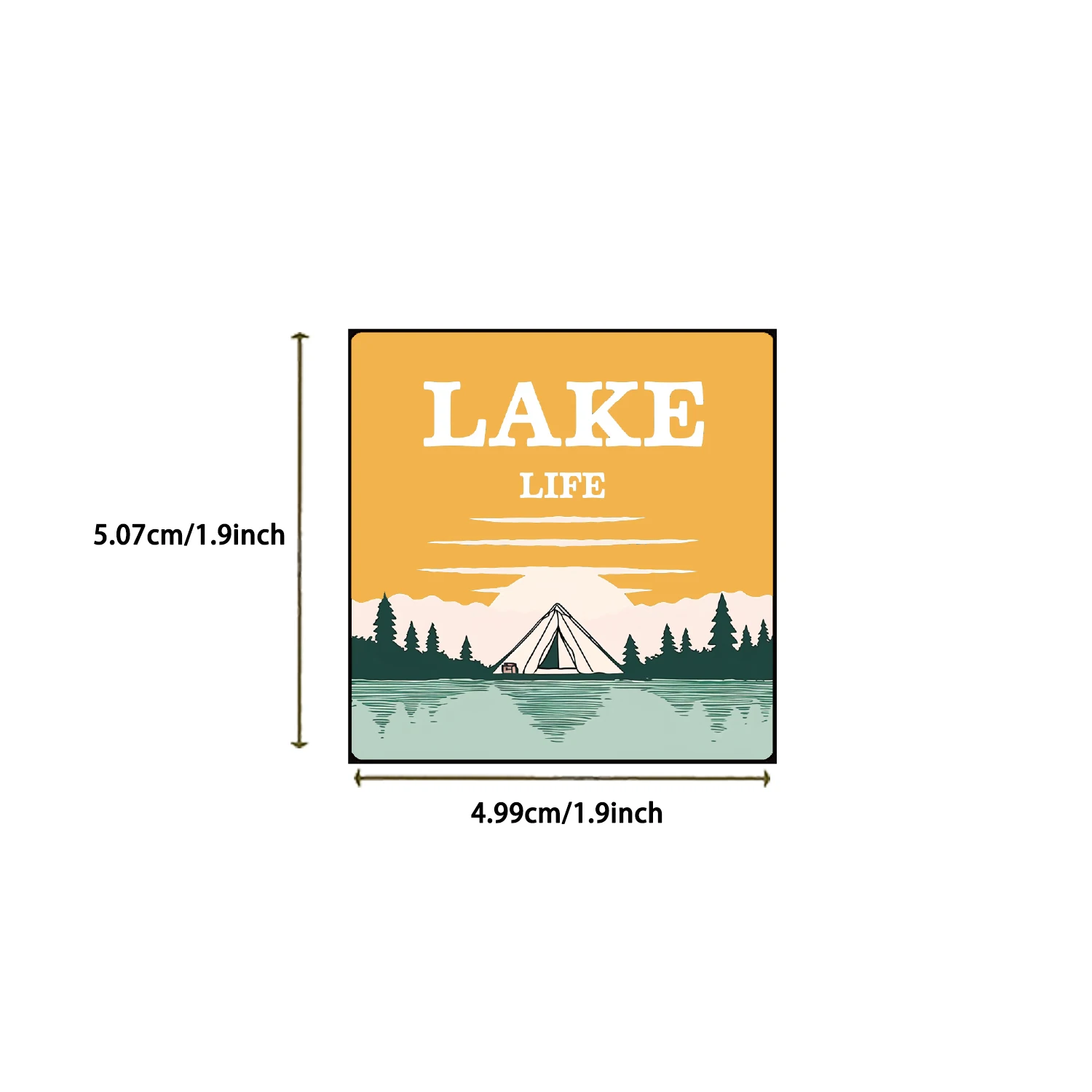 50 adesivi graffiti impermeabili riutilizzabili decorare bottiglia d'acqua per bagagli in PVC adesivi da campeggio all'aperto in PVC per telefono scrapbook