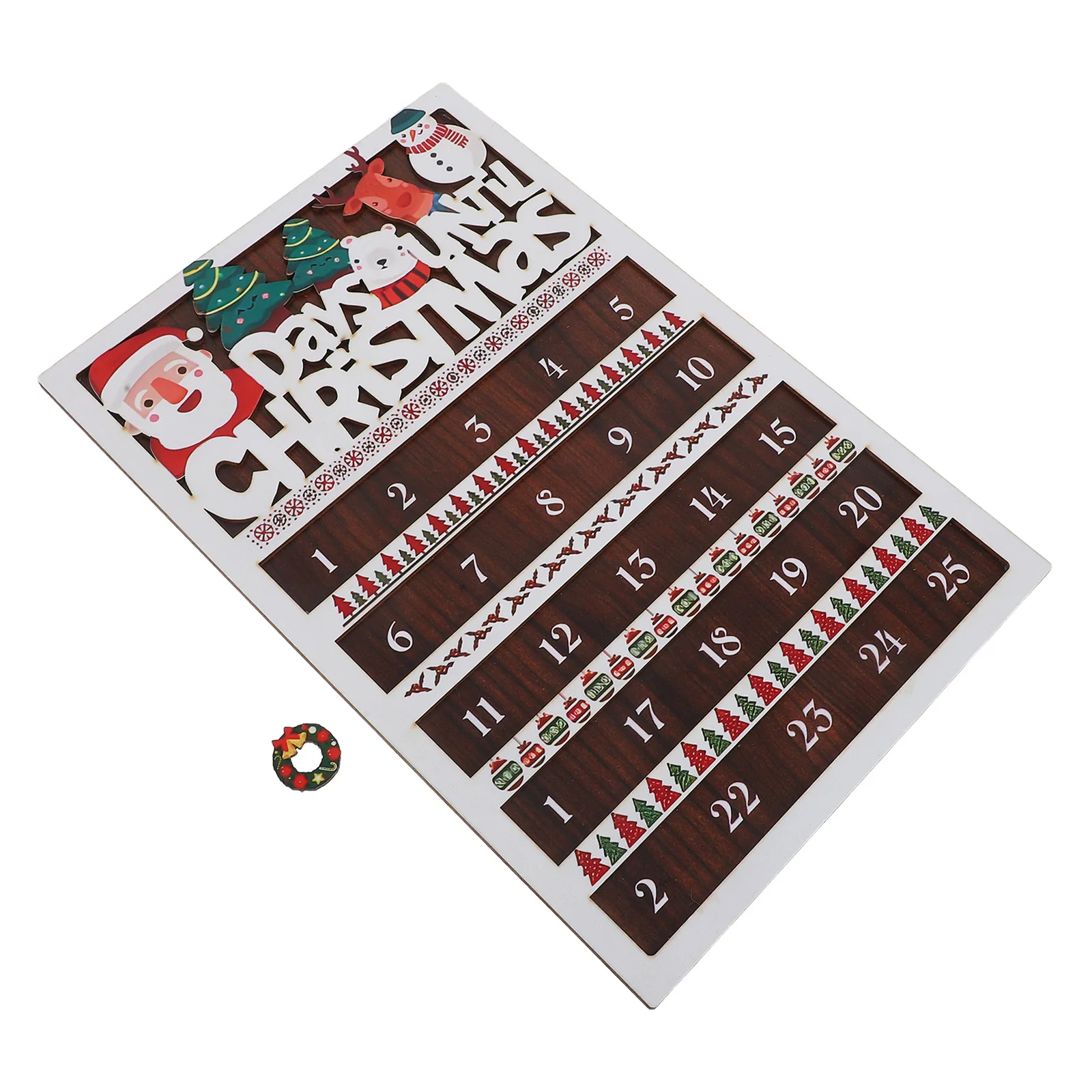 Weihnachts-Adventskalender, 24 Fenster, Weihnachts-Countdown, Schokolade, Süßigkeiten, Geschenk, Zuhause, Urlaub, Feier, Dekoration, Festival