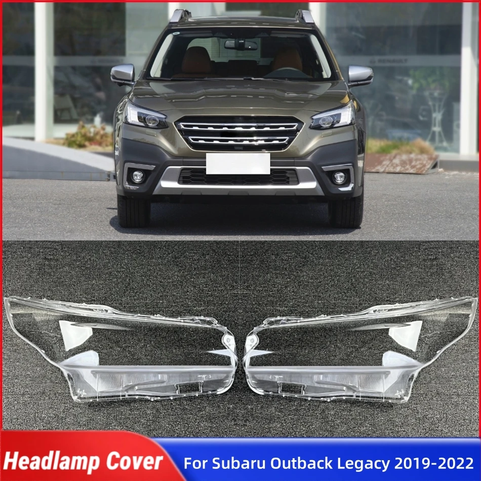

For Subaru Outback Legacy 2019 2020 2021 2022 Car Products Lampshade Headlight Lens Car Front Headlight Lens Cover Lights Shell
