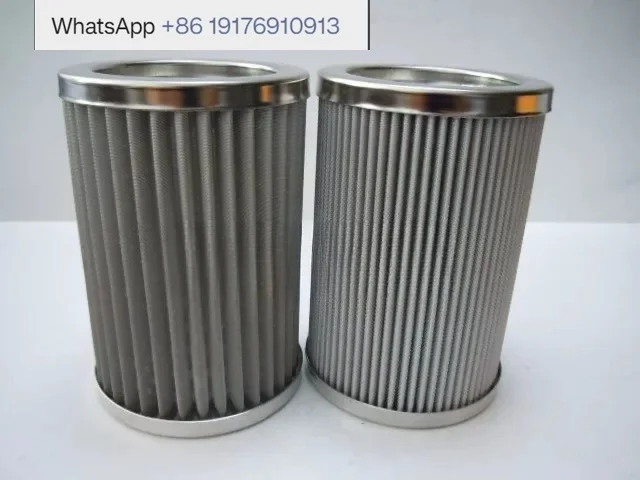 SF-48 Drying Bucket Suction Core Refrigeration Air Conditioning Cold Water Engine Oil Filter ZF0048 Pleated Stainless Steel Core