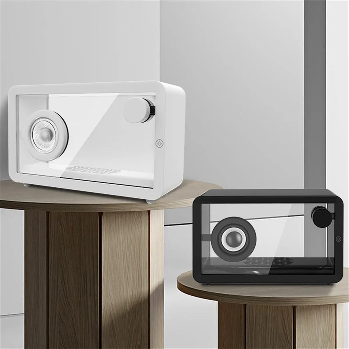 aabfk-portable-colore-rvb-simple-bureau-petit-haut-parleur-led-lumiere-d'ambiance-transparent-bluetooth-haut-parleur-blanc