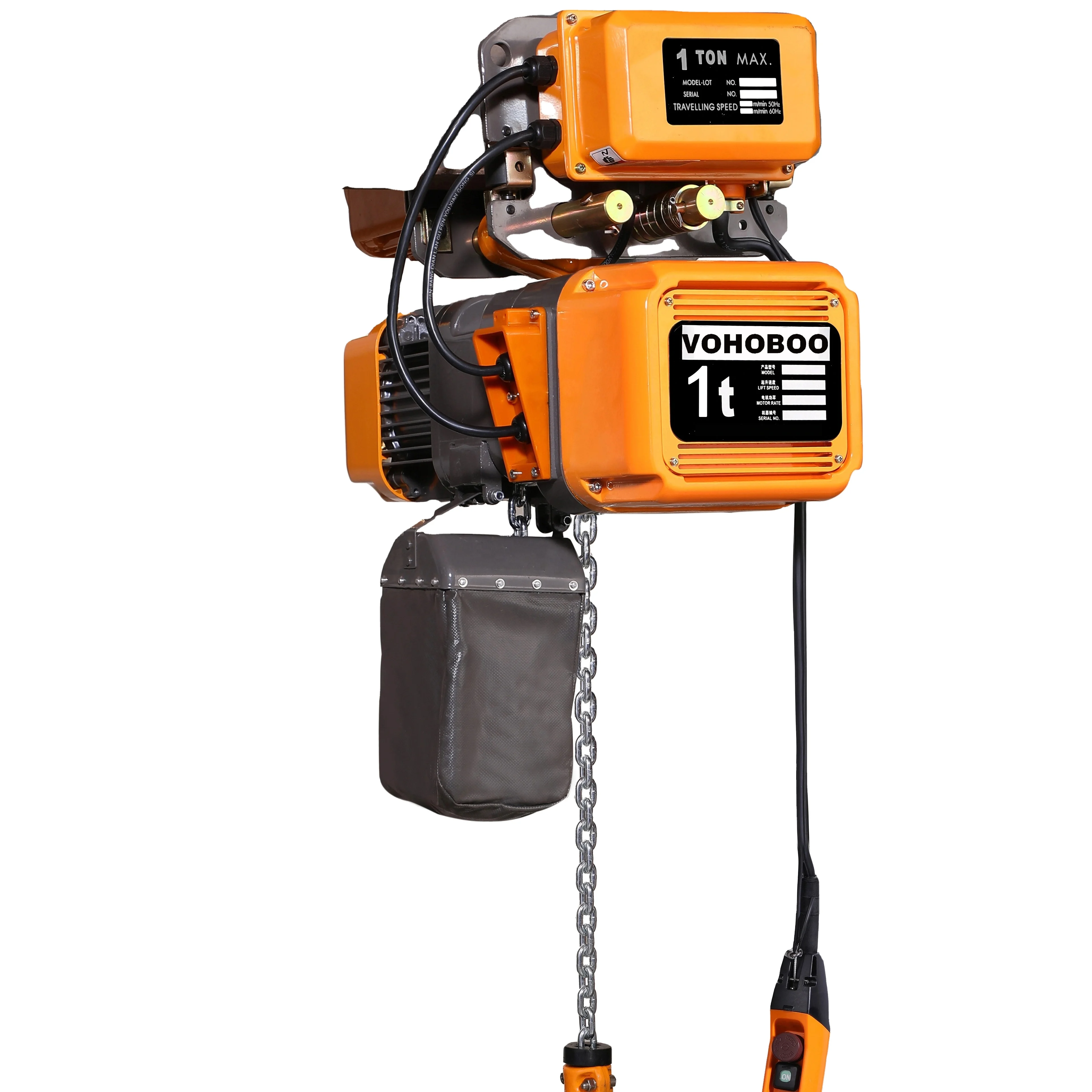 Pendant 380V 2 20V Best Price 1T 2T 3T 5T 10T HH-B Electric Chain Hoist with