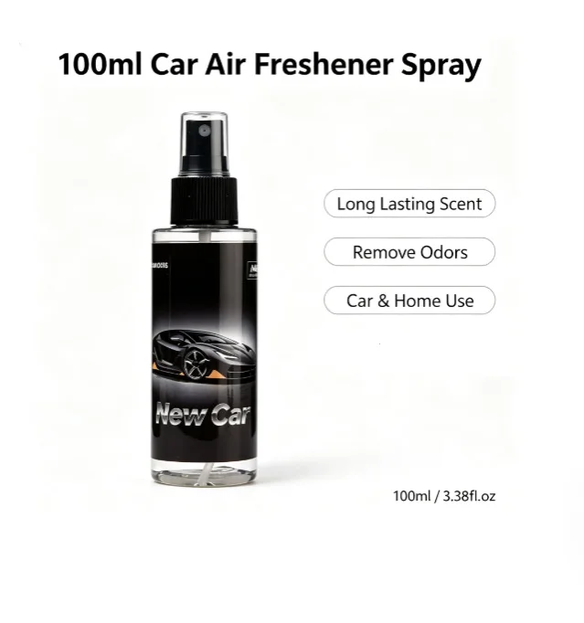 100ml Car Air Freshener Spray Long Lasting Auto Perfume Fragrance Odor Eliminator Car Interior Deodorant Portable Car Accessorie