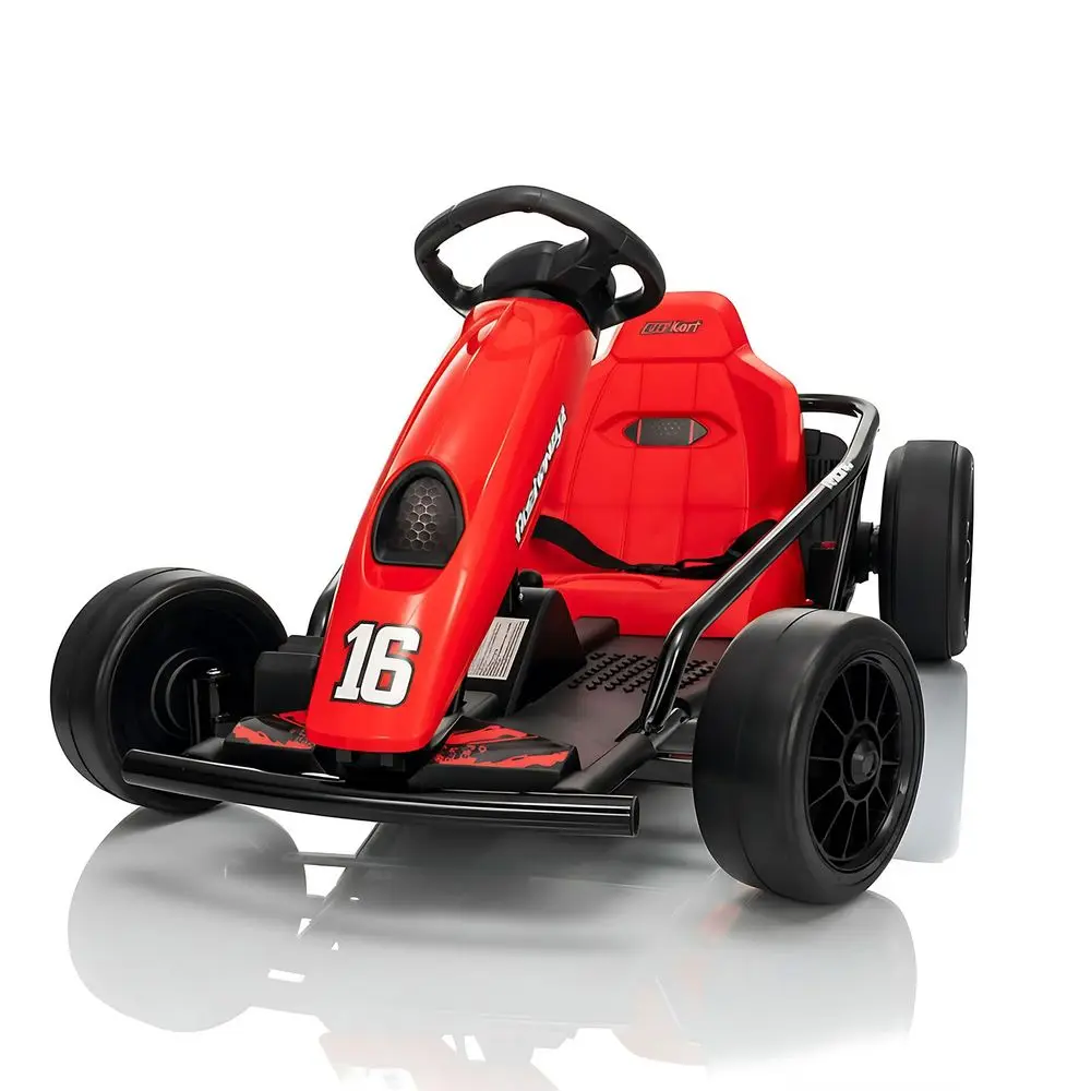 

Drift Go Kart for Kids 812, 24V Battery,360W Motor, Reinforced WearProof Rear Wheels, 3 Unique Colors, 8.1MPH High Speed,154lbs