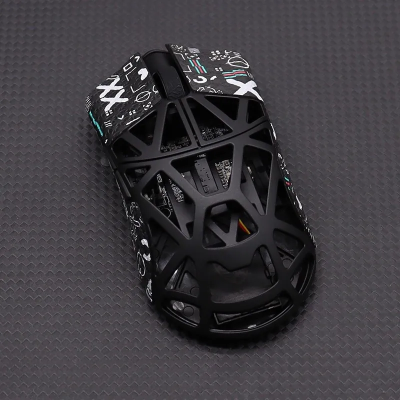 1 Set Ultrathin Mouse Anti Slip Grip Sticker For Wlmouse Beast MAX Mice Non-Slip Anti Sweat Tape Exquisite Texture