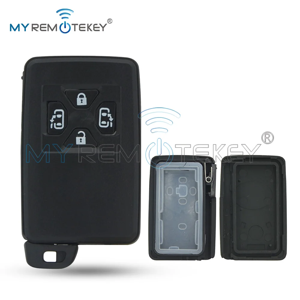 REMTEKEY Smart Key Case for Toyota Voxy Noah Yaris Estima Tarago 2011 4 Button