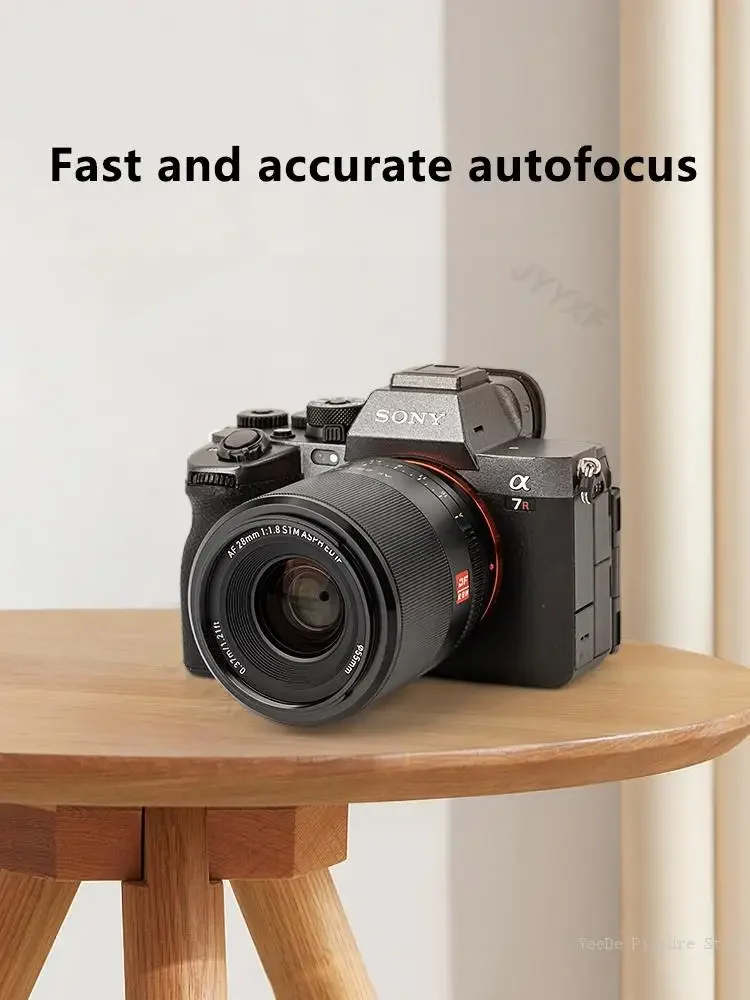 Lente Viltrox 28mm F1.8 Full Frame Lente de foco fixo grande angular para câmera Sony E-Mount A7 A7S A7R A7C A7II A7SII A7III A7SIII