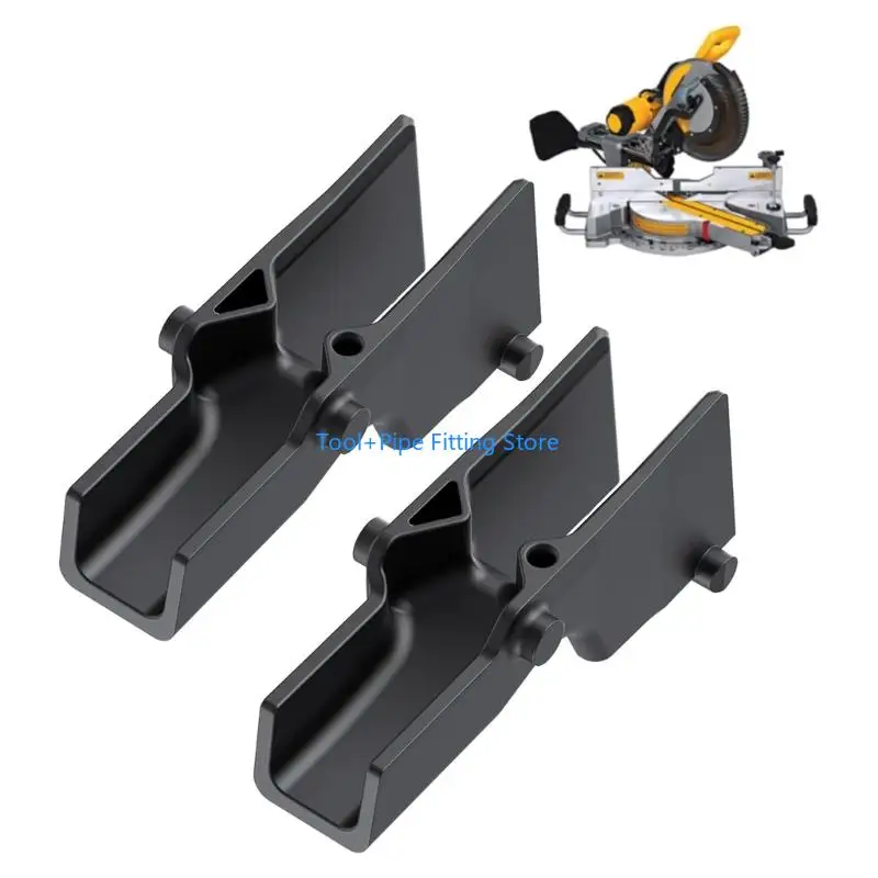F92B 2Pcs Replacement Miter Sawing Dust Port Adapter NA033407 for DWS780 DWS779 Cutting Accuracy Diverting Dust Debris Away