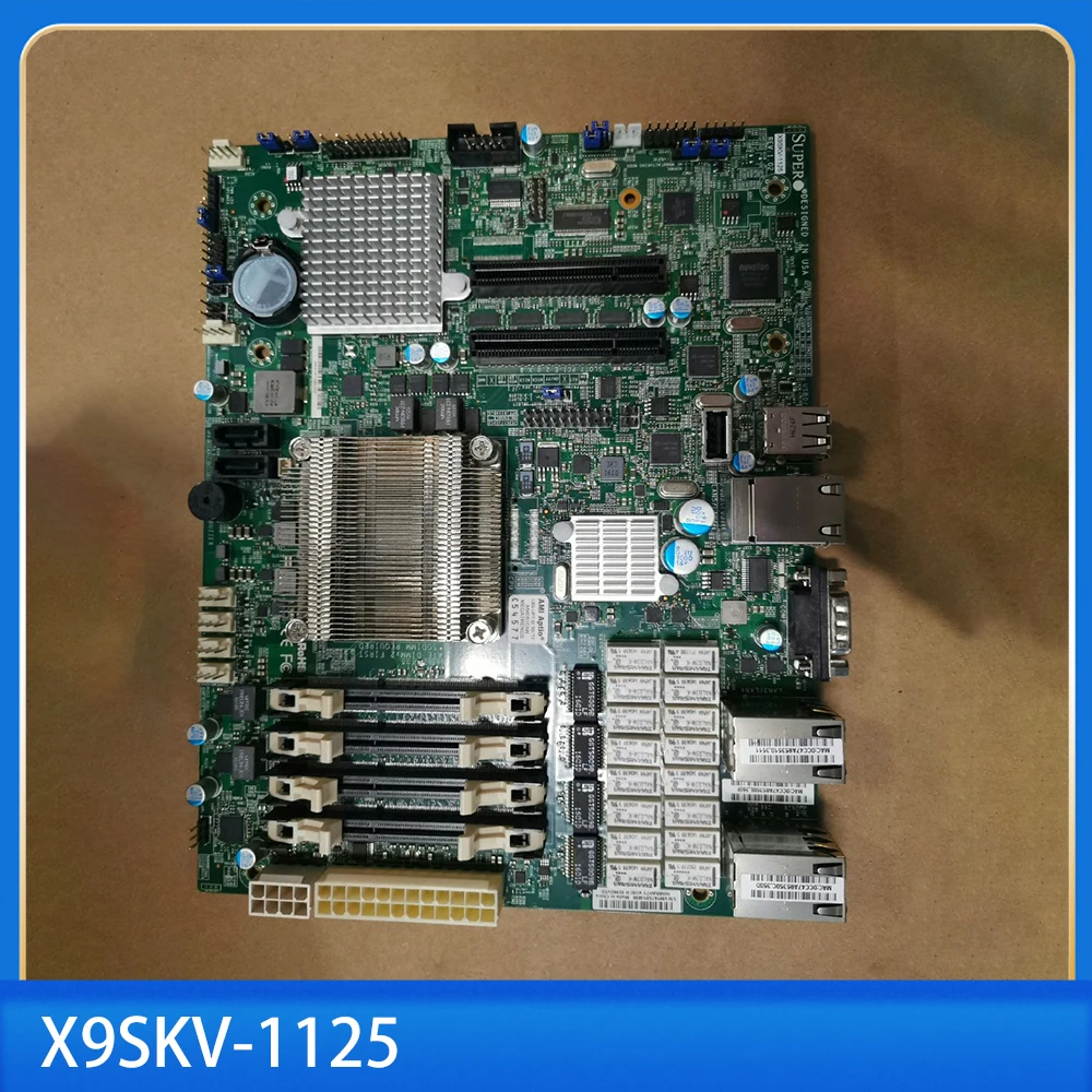 Server Motherboard Integrated E3-1125C Processor X9SKV-1125