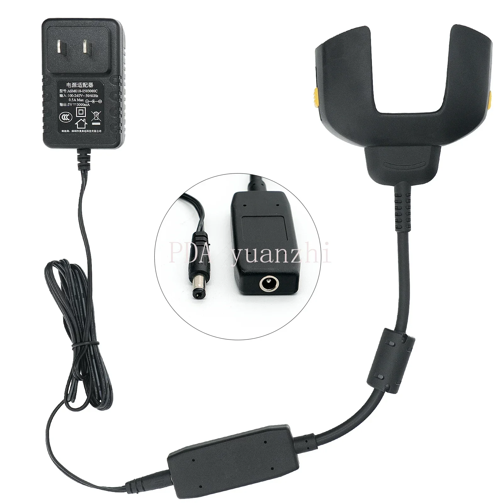 Charger Cable Cup For Zebra TC72 TC75 TC77 TC70X Scanner CHG-TC7X-CBL1-01