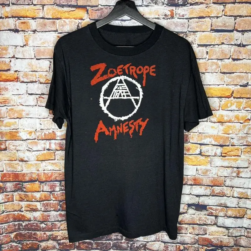 

Черная футболка Zoetrope Band Vtg, летняя, все размеры от S до 5Xl Jn774