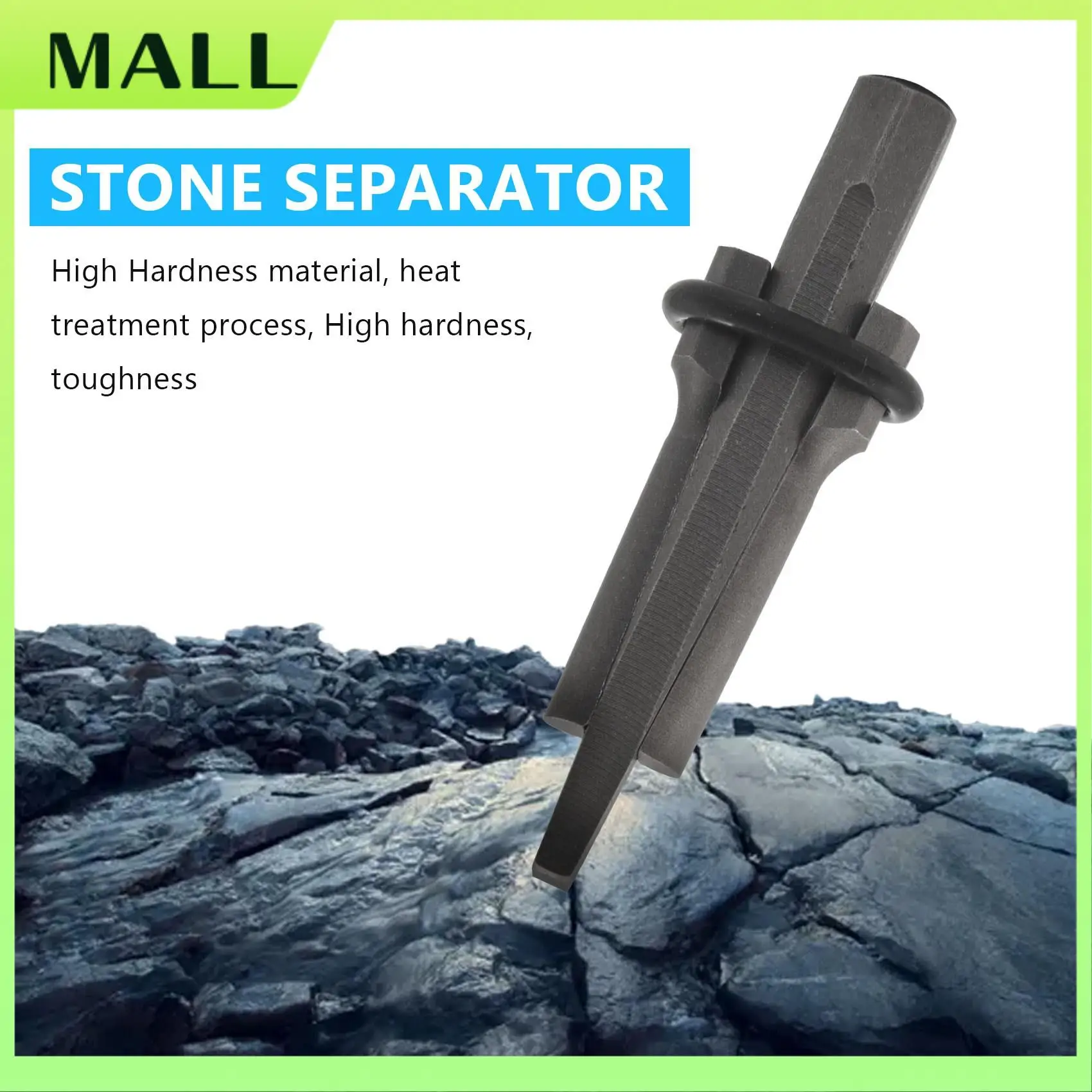 

MALL 7 комплектов 5/8 дюймов, клинья, прокладки из перьев, разделитель камня, ручные инструменты, 16 мм