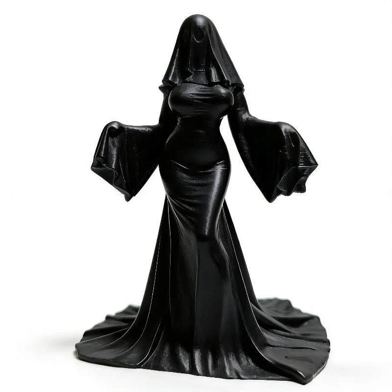Statue de Fille Fantôme Mignonne - Décoration d'Intérieur Fantastique et Époustouflante pour Salon, 