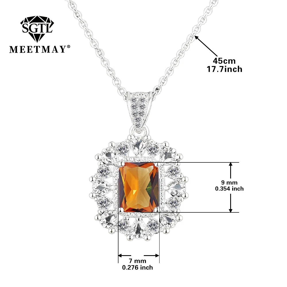 Zultanites color changing rectangular sultanite diaspore Necklace for women gifts different lighting changes different color