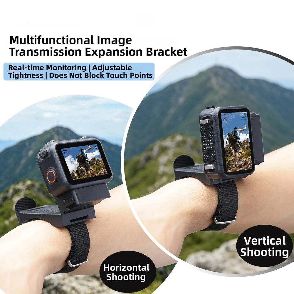 For DJI For Nano Camera Backpack Clip Mount With 360 Degree Rotation For Real Time Monitoring And Image Transmission