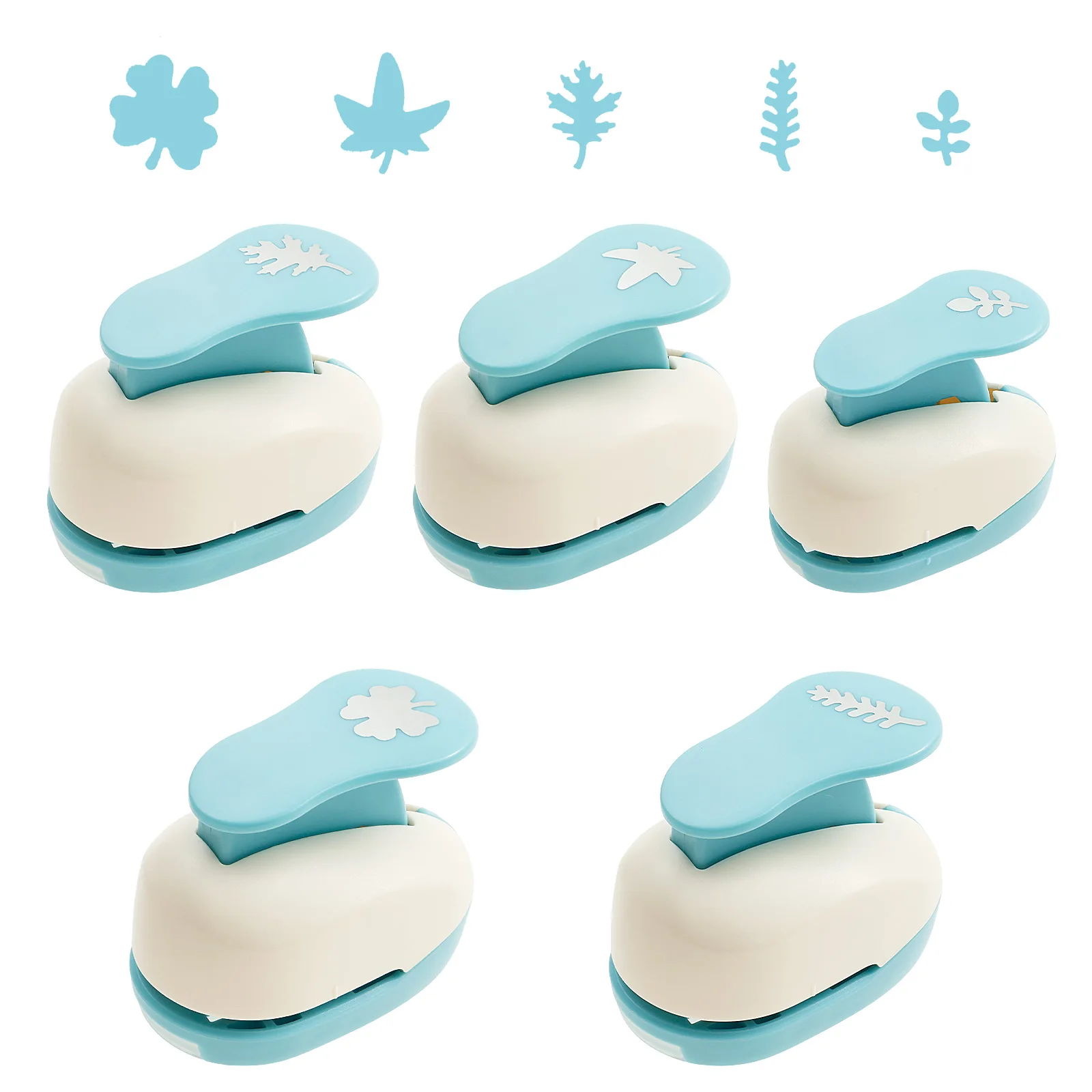 

5/6 Pcs Paper Blossom Punch Scrapbook Paper Puncher Papers Cutter Scrapbooking Punches Embossing Cutter Puncher for Card Making