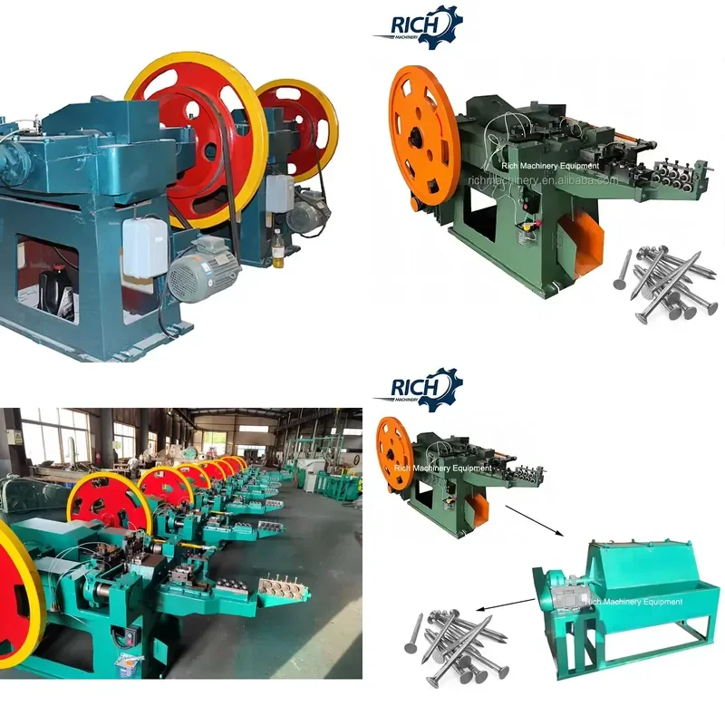 [2026] Good Price Wood Nail Forming Machine High Speed Low Noise Motor Concrete Nail Making Machine 380-440V Voltage