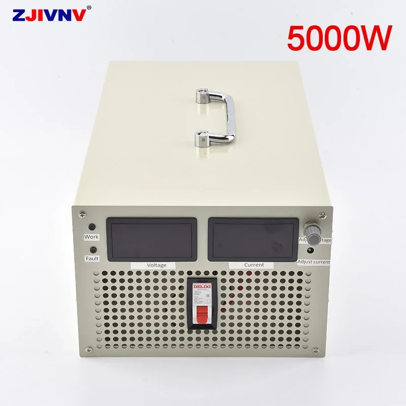 5000W High Power Switching Power Supply AC 110V 220V 380V to DC 0-24V 36V 48V 60V 72V 80V 120V 150V 200V 300V 400V 500V S-5000