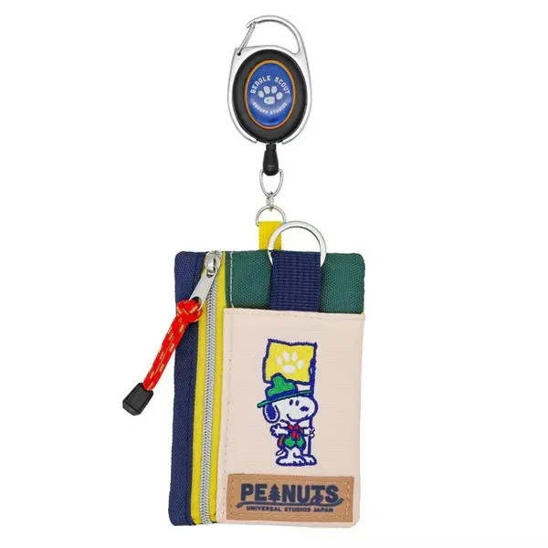 سنوبي اكسبلورر في الهواء الطلق سلسلة عملة الحقيبة مقاوم للماء النايلون سستة حقيبة المشي لمسافات طويلة التخييم المحفظة لعشاق الصيد السفر #2