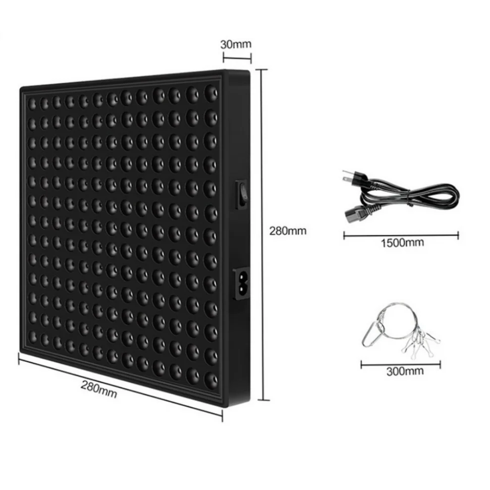 Luz LED de espectro completo para cultivo, lámpara Phyto 2835, Bombilla de 25W y 50W para plantas de interior, luces de plantación de plántulas de