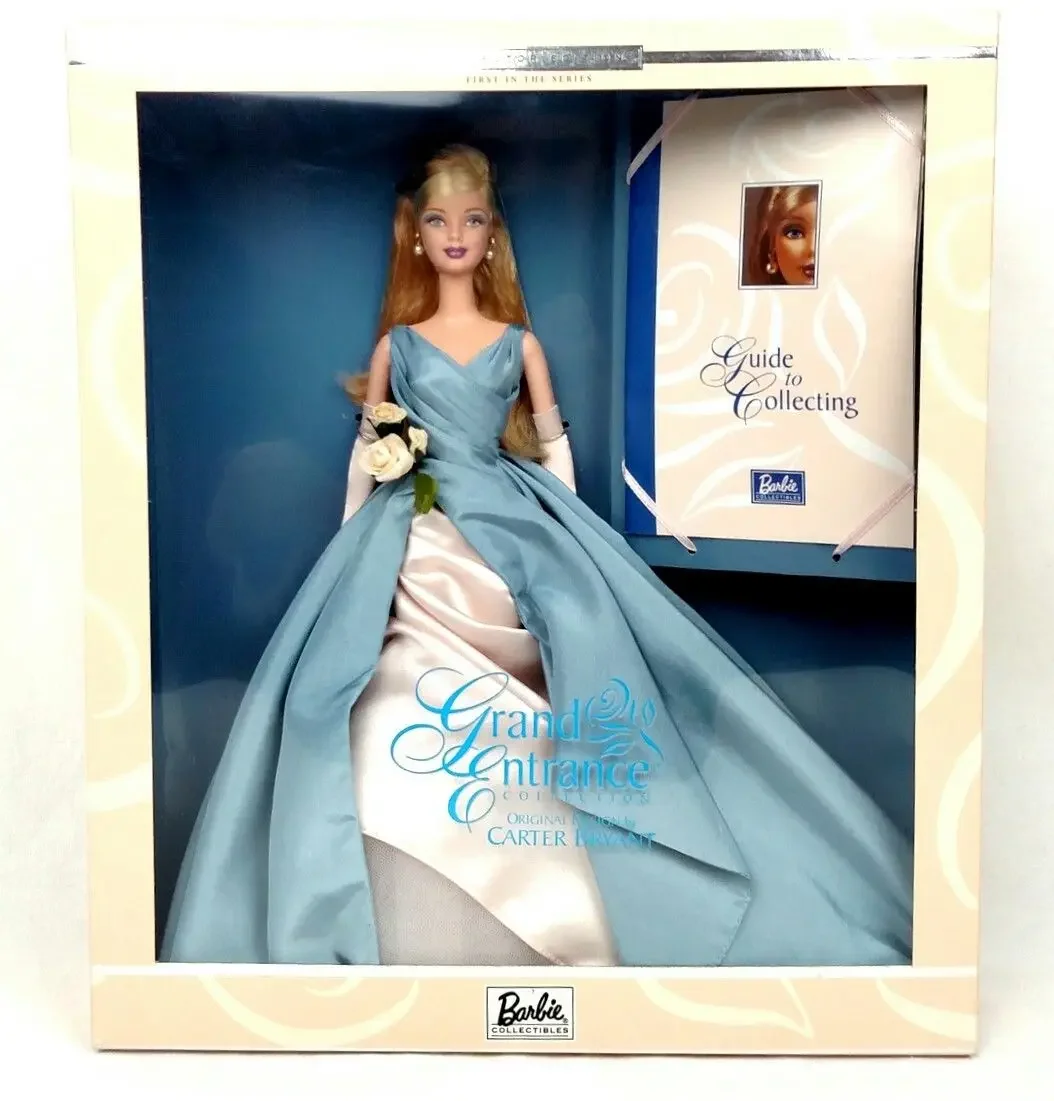 Original Barbie Doll Grand Entrance 2001 Blue Elegant Dress with Flowers Accessories Decoration Toys for Girls Collector Edition - AliExpress 26 Original Barbie Doll Grand Entrance 2001 Blue Elegant Dress with Flowers Accessories Decoration Toys for Girls Collector Edition - AliExpress 26