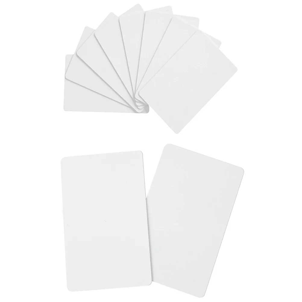 10pcs White Card Ntag215 Blank Writeable Contactless Door Access Lock System Identification Sticker Label Use