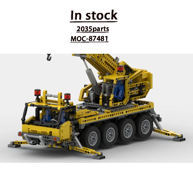 

Новая модель строительного блока MOC-87481 «Городской мобильный тяжелый трактор» (2035 деталей) — конструктор MOC для мальчиков, подарок на день рождения или Рождество