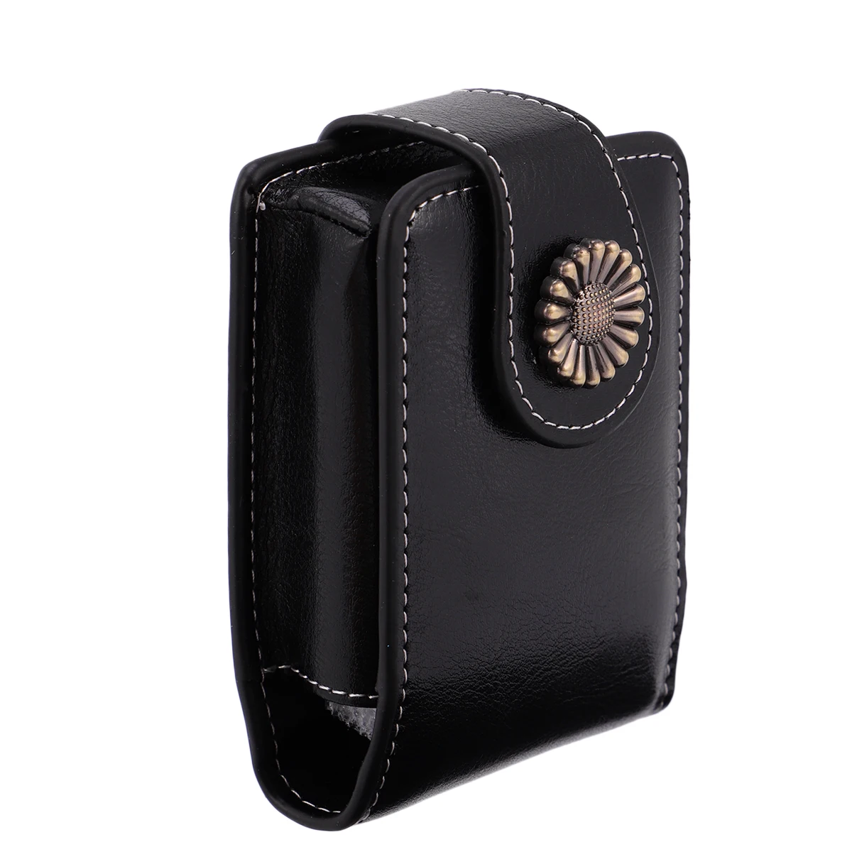 

1Pcs Small Lipstick Pouch Compact Carrying Case with Built-in Mirror Elegant Travel Organizer