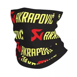 Akrapovics Exhaust System Aks Bandana Neck Gaiter Motorcycle Balaclavas Wrap Scarf Warm Headwear Sports for Men Women Adult