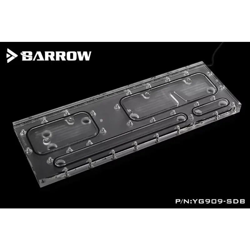 Barrow YG909-SDB, Waterway Boards For INWIN 909 Case, for Intel CPU Water Block & Single / Dual GPU / Pump Building