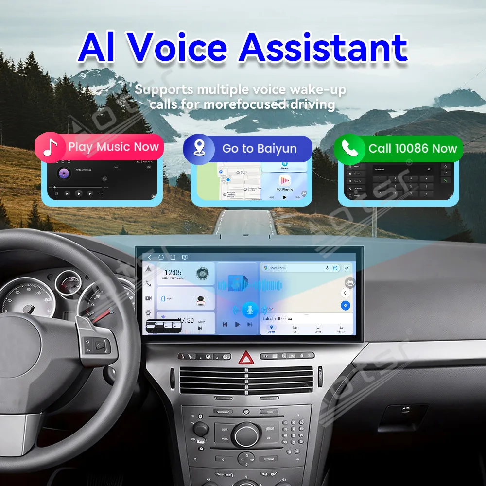 

15.8 Inch Touch Screen Car Radio For Opel Zafira Astra 2004-2014 GPS Navigation Multimedia Player With CarPlay Android Auto 4G