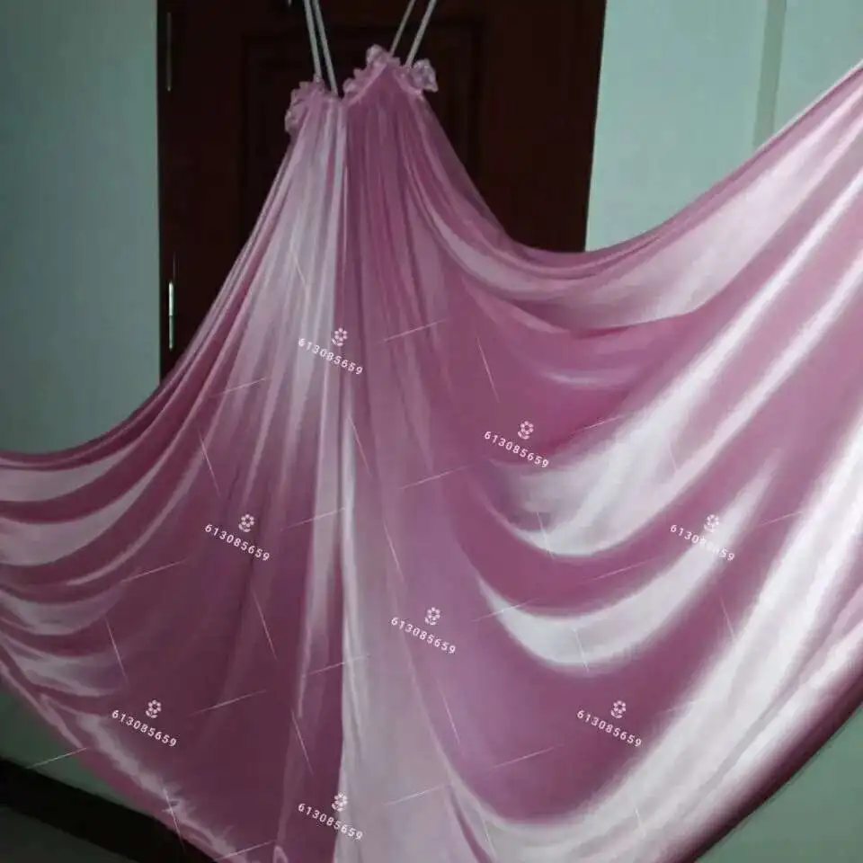 Glossy Sexy Women Satin Maxi Dress with Sash Sleeveless Loose  Plus Size Long Dress Sleeping Robe