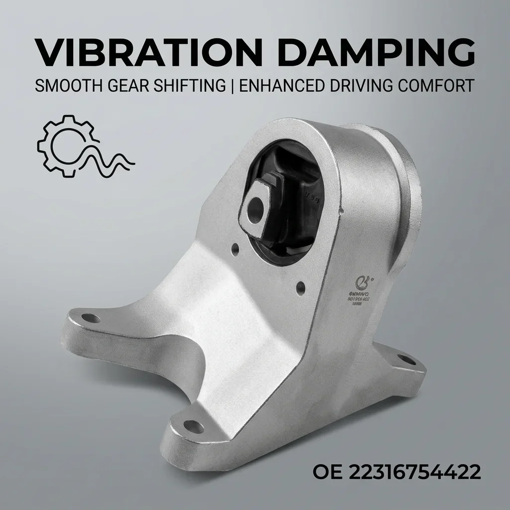 For Mini Cooper S 6 Speed R53 R52 2002-2006 22316754422 Manual Transmission Mount Engine Bracket