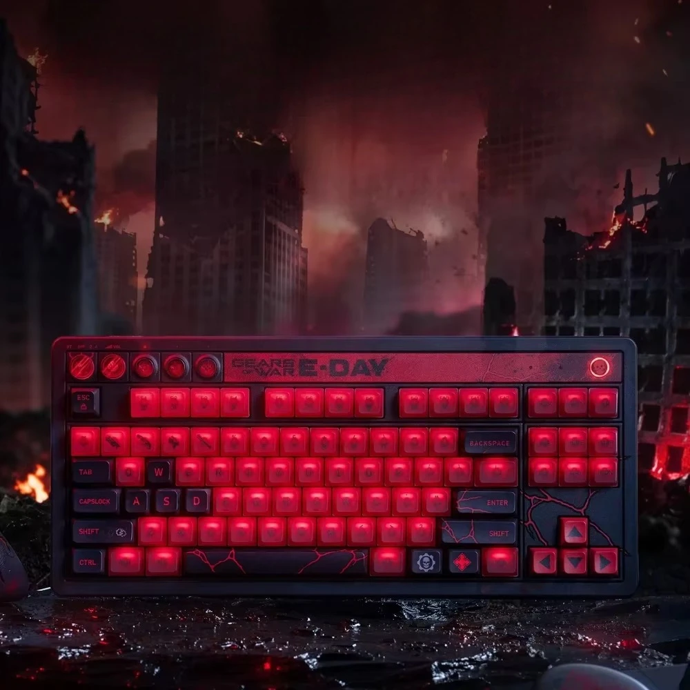 New Arrival Retro 87 Limited Edition Tri-Mode Mechanical Keyboard Custom Lightyear Linear Switch for Esports Games Gift