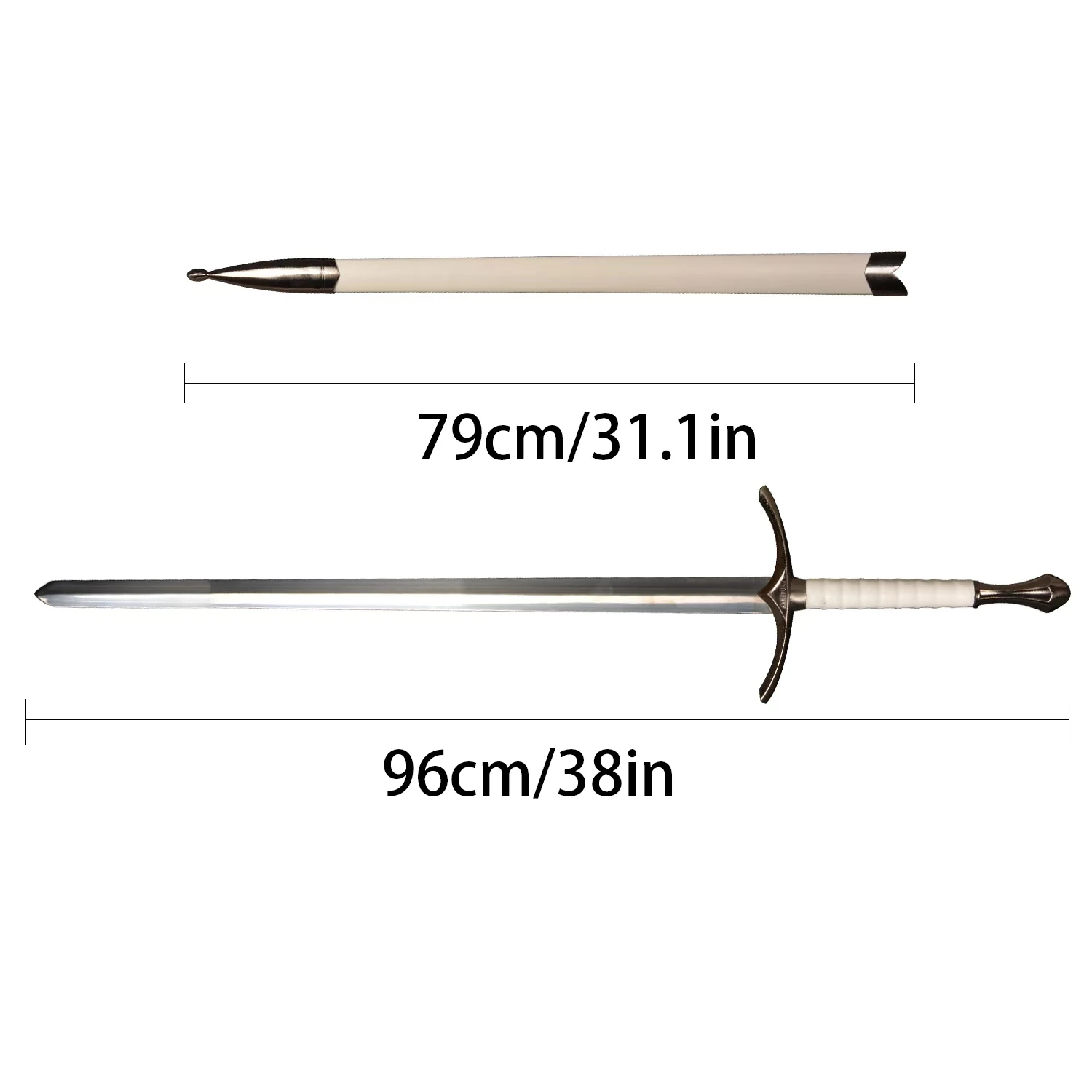 Popular Lord Of Ring Gandalf Glamdring Sword With Sheath For Cosplay Collection Gift  96cm 1.2kg