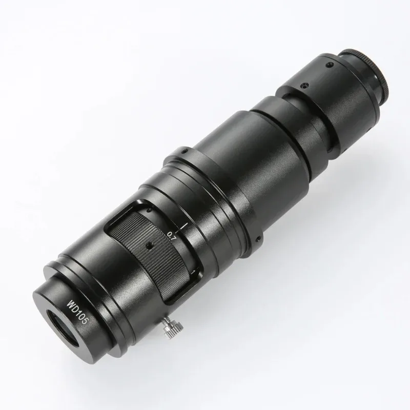 0.7X-5X Adjustable Magnification C Mount Zoom Lens Objective Lens For HDMI VGA USB Industrial Video Microscope Camera Lens