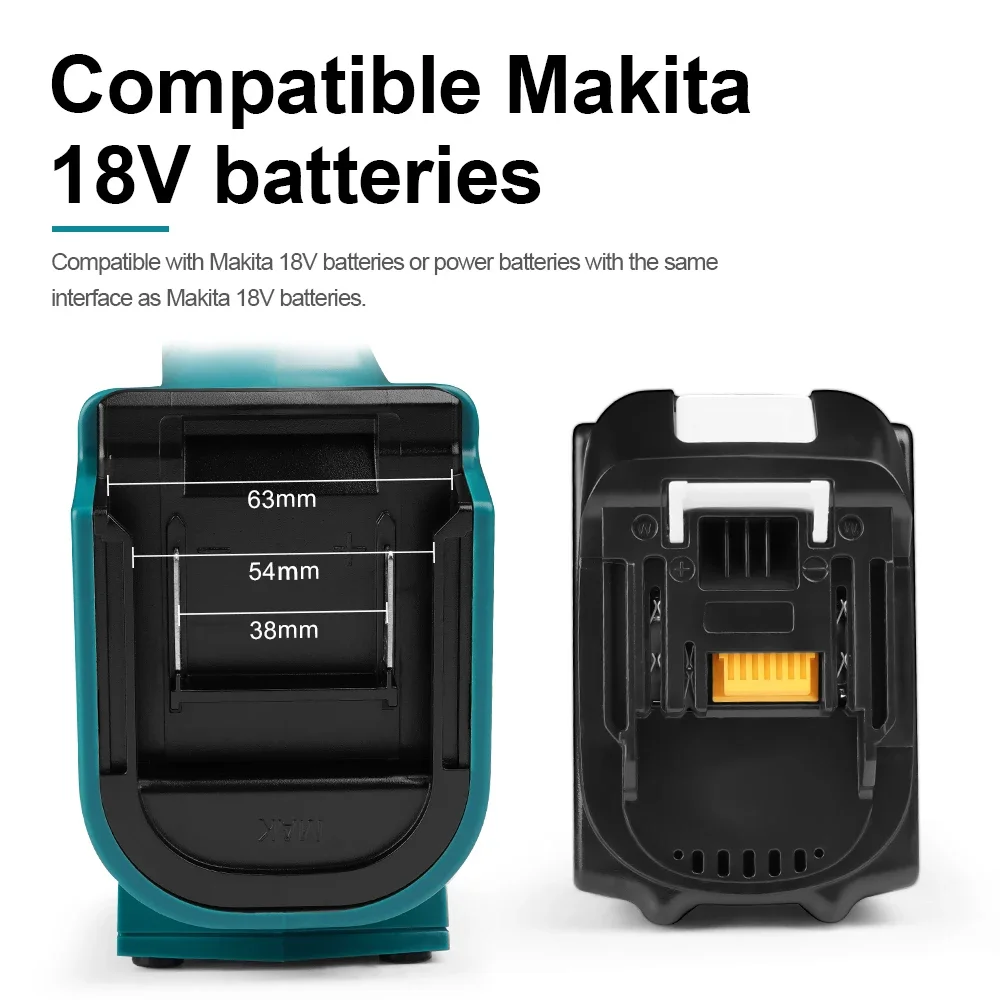 Air compressor portable air inflator for Car tyre / motorcycle/ bicycle/ Outdoor Cordless Electric Pump / for makita 18V battery