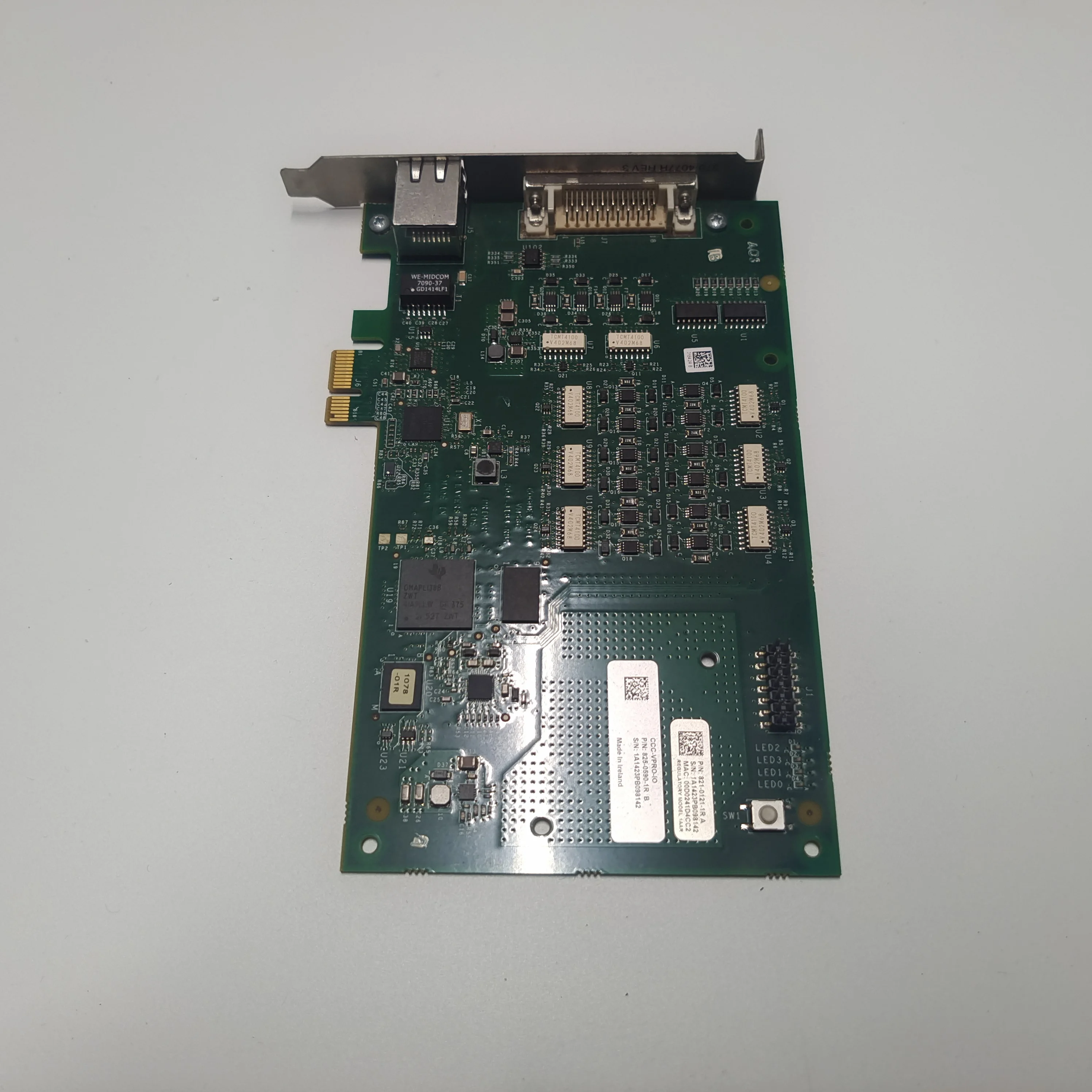 بطاقة الحصول البصري الصناعي CCC-VPRO-IO COGNEX