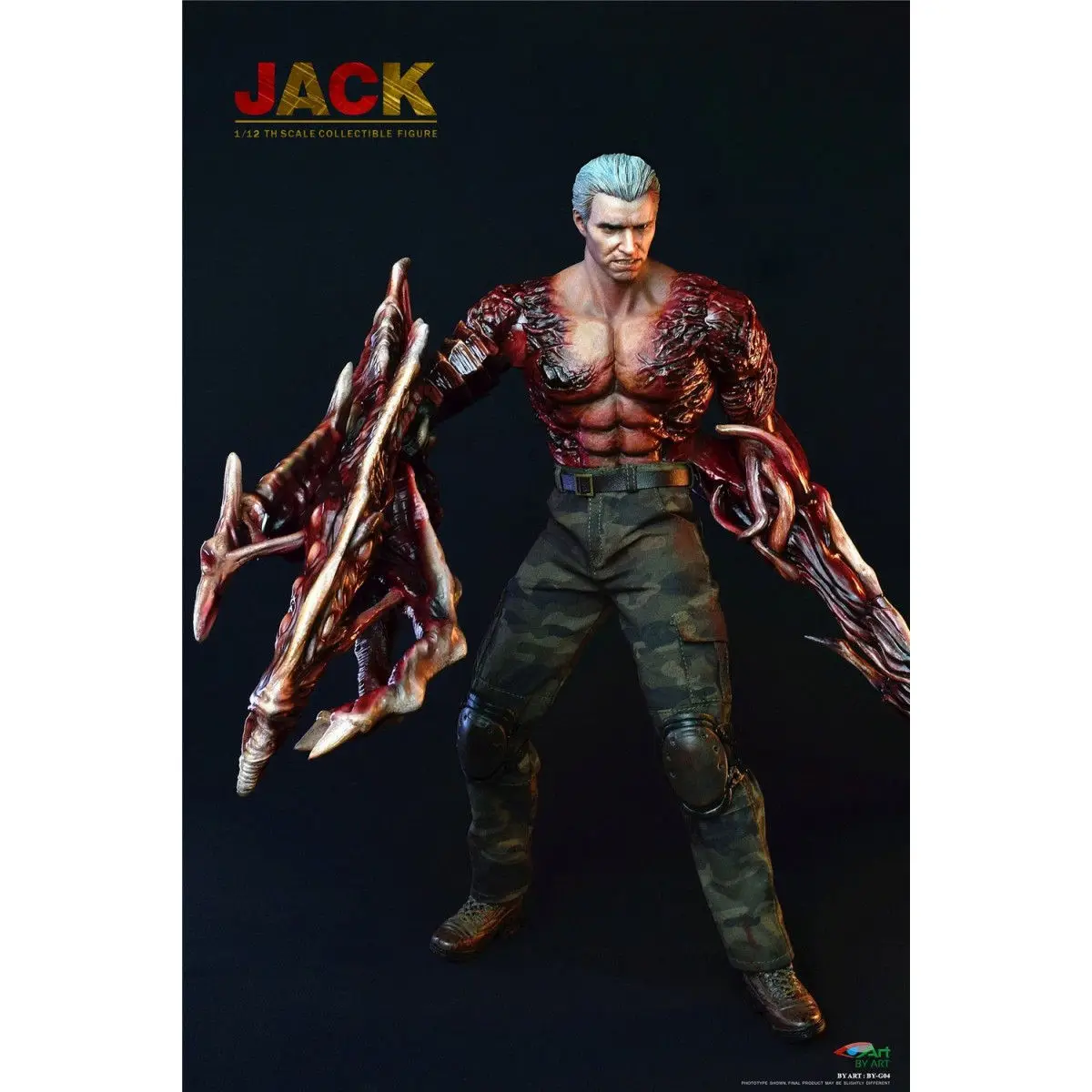 In Voorraad By-Art 1/12 By-G04 Jack Krauser Major Action Figure Beeldjes Modle Standbeeld Collectie Speelgoed Gift
