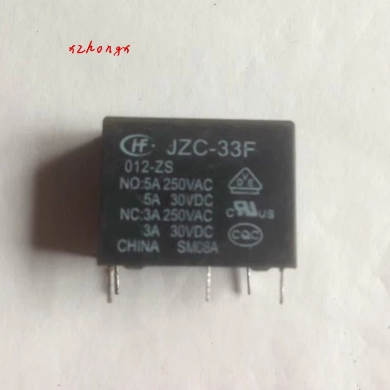 

JZC-33F 012-ZS relay 5A 12V