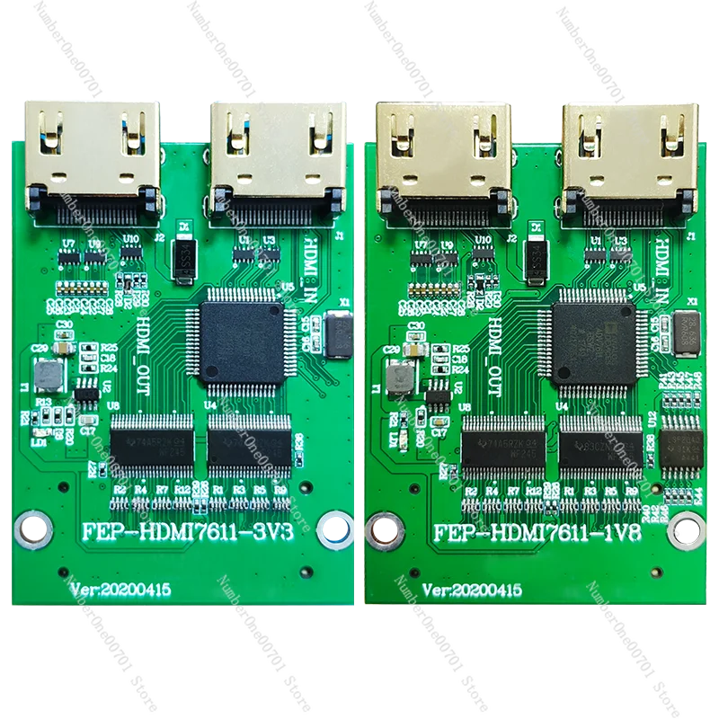 

FEP expansion card HDMI7611 video input and output card, image capture card 1V8/3V3