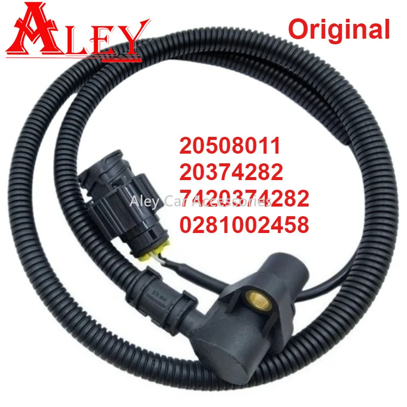 

20508011 7420374282 Crankshaft Position Sensor For Volvo Truck D12 VNL VHD FM FH EC360B EC460B Mack CH Engine 20374282