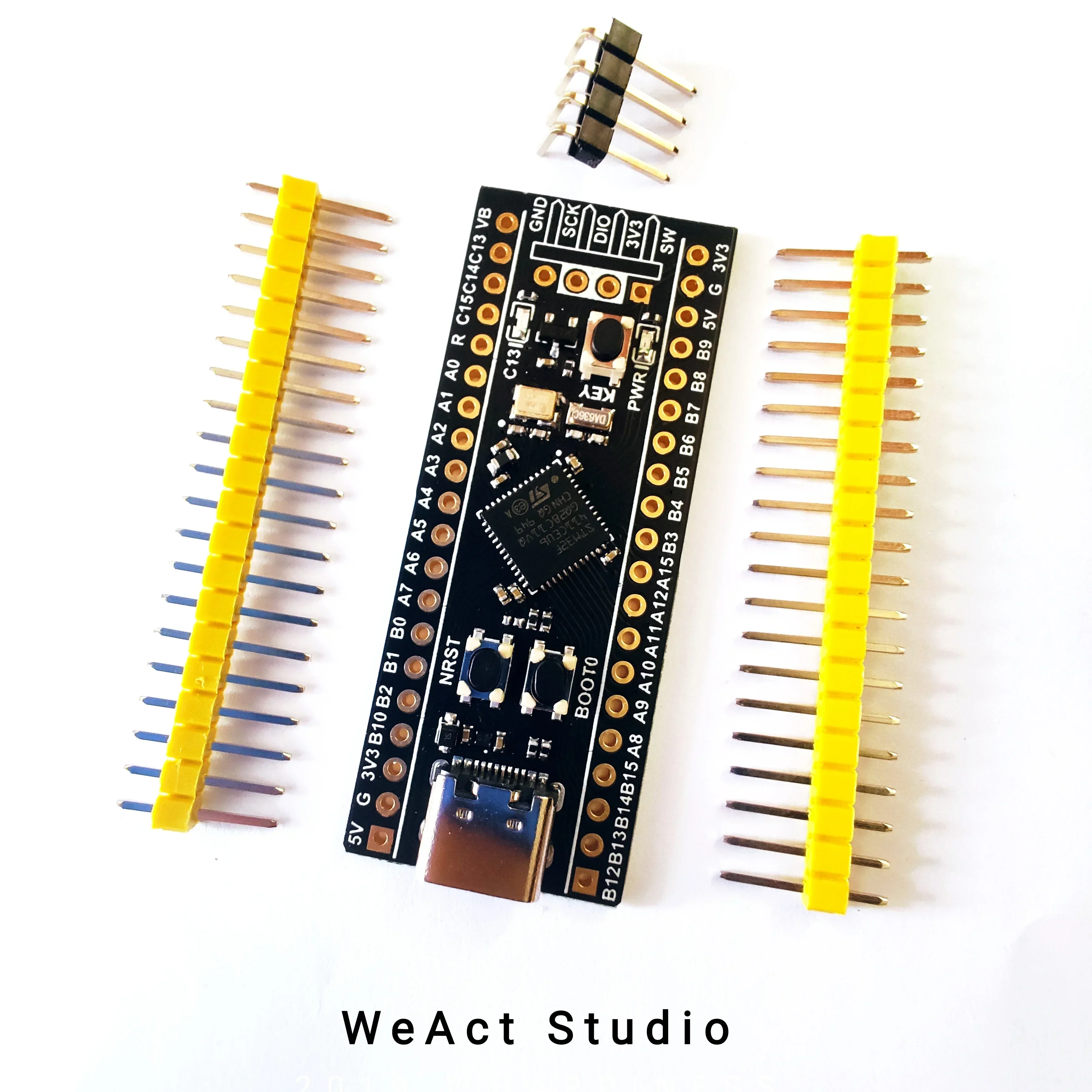 WeAct BlackPill STM32F411CEU6 STM32F4 STM32 Core Board Learning Board Development Micropython