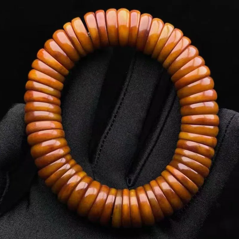 

Прокладка из кости яка в тибетском стиле, буддийские бусины, одна петля, этнический модный браслет