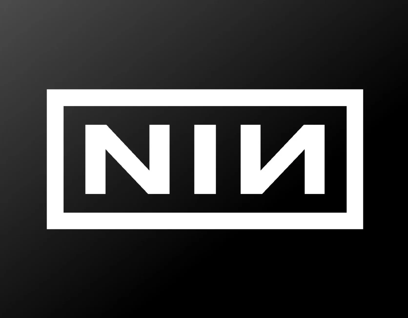 Custom Nine Inch Nails NIN Logo Vinyl Decal Laptop Car Window Speaker Sticker