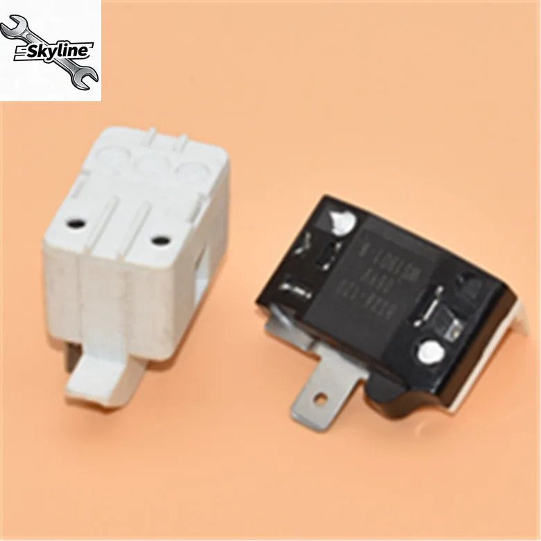 1pcs PF10M refrigerator compressor starter single plug relay butterfly overload protector accessories