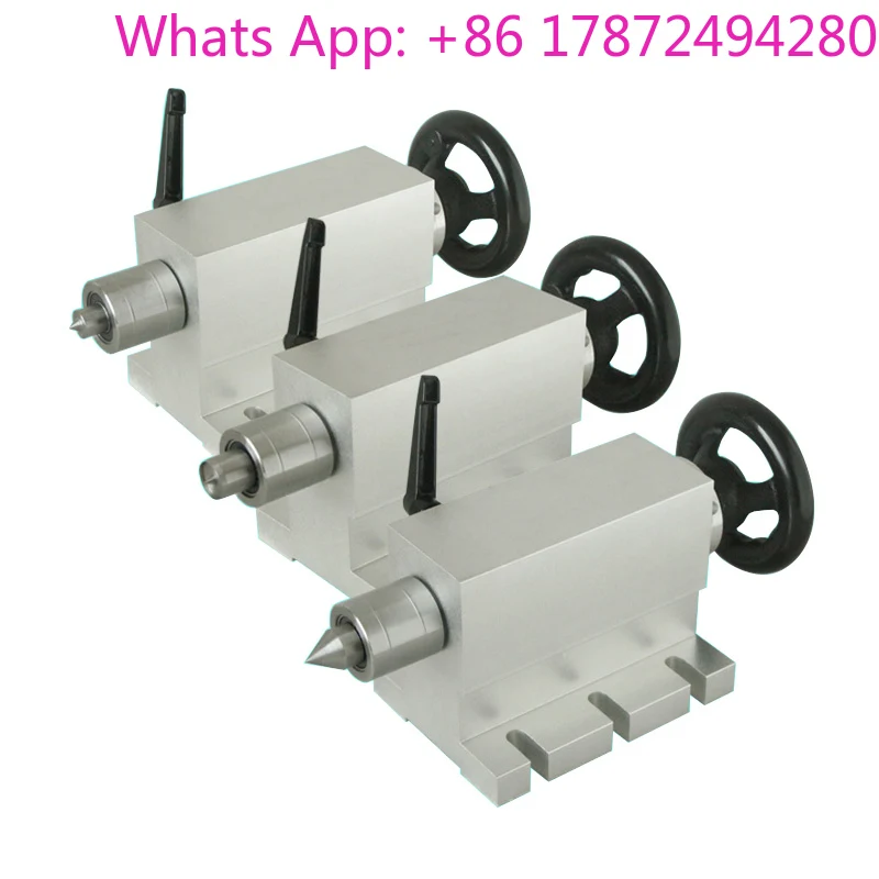 Tailstock for Lathe 4 Axis MT2 Rotary Axis for CNC Router Engraving Machine Chuck