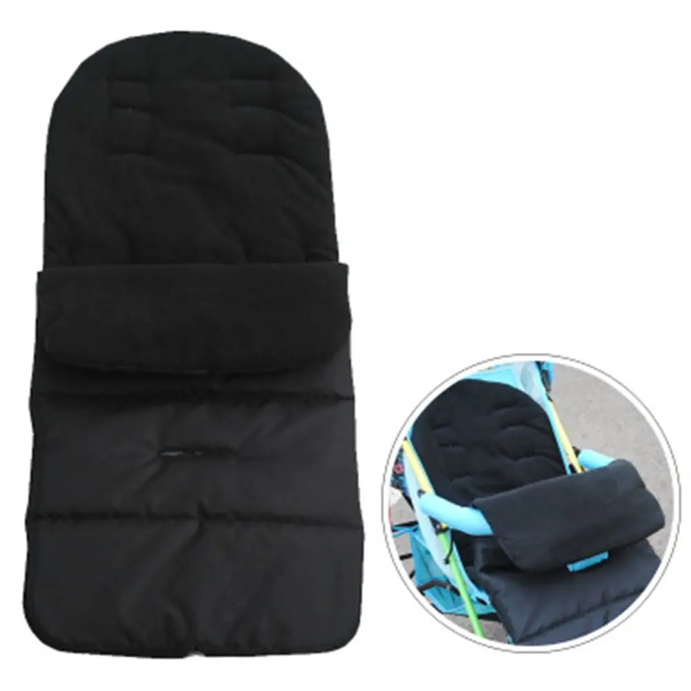 

Winter Portable Waterproof Footmuff Carriage Mat Sleepsacks Stroller Sleeping Bag Thick Cushion Foot Cover