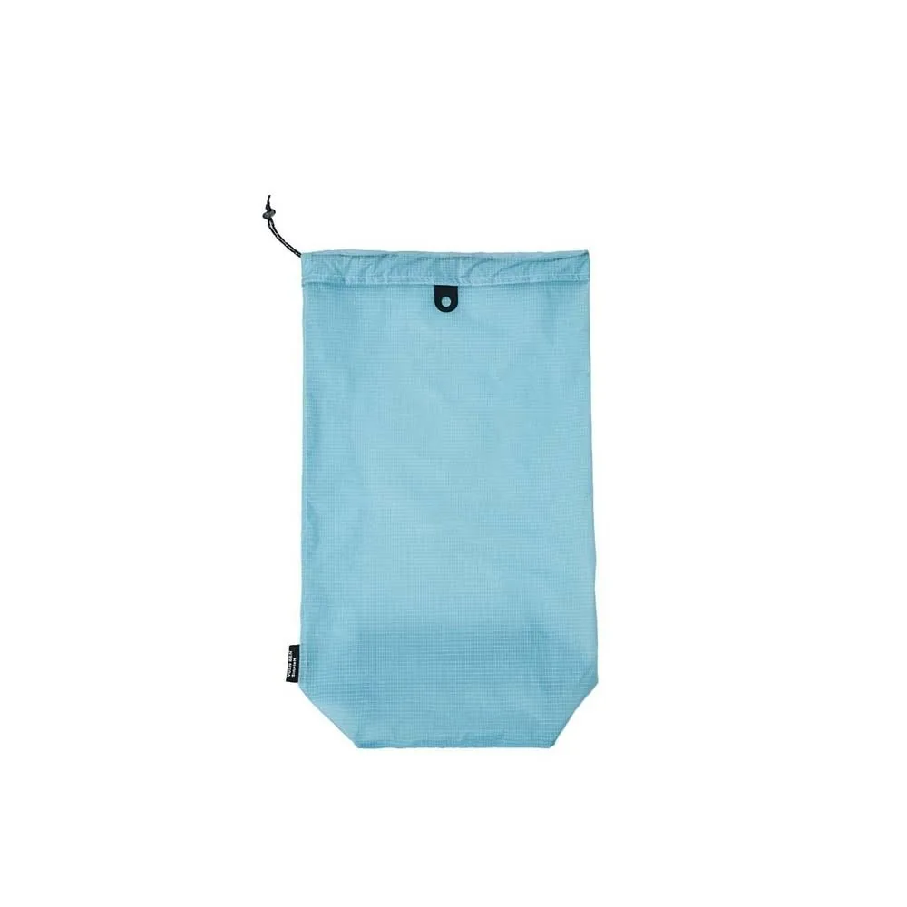 Silicon Coated Nylon Slippers Storage Bag Solid Color Bundle Pocket Drawstring Shoes Bag M/L Dust-proof