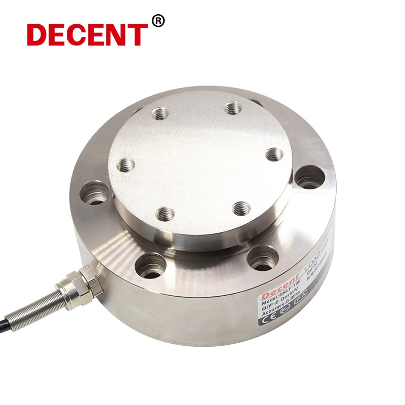 500kg 1000kg Micro Spoke Type Force Load Cell Compression Sensor IP67 Stainless Steel Force Sensor
